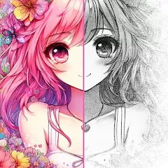 Draw Anime Sketch: AR Draw (Мод, Unlocked) 2.5